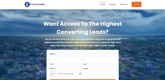 Property Leads - Lead Generation/Motivated Seller Leads