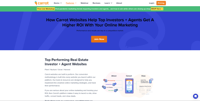 Real Estate Investor Website and Landing Pages