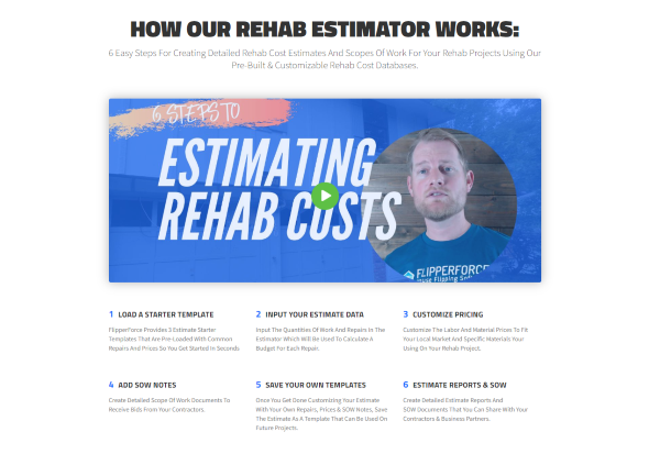 Rehab Cost Estimator
