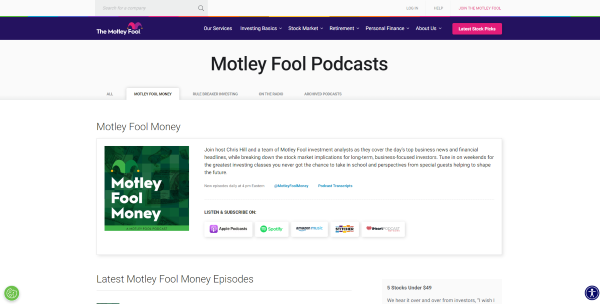 Motley Fool Money Show