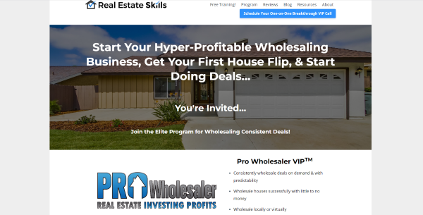 Pro Wholesaler VIP Program by Alex Martinez and Ryan Zomorodi