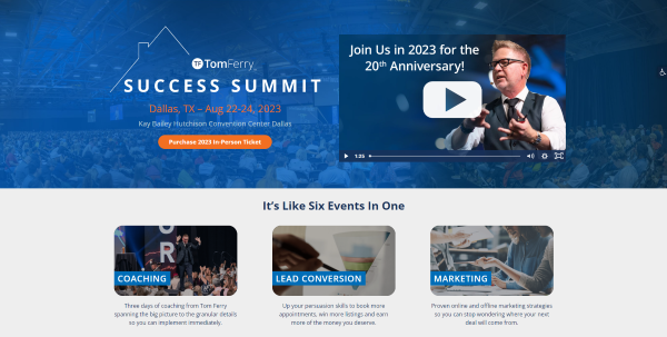Success Summit by Tom Ferry
