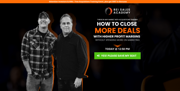 What Is REI Sales Academy?